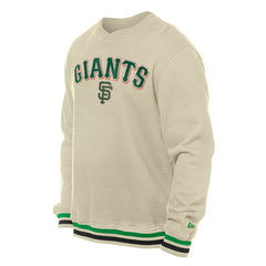 Cream San Francisco Giants New Era St. Patrick's Day Twill Pullover Sweatshirt