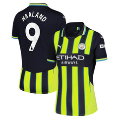 Erling Haaland Manchester City Women's 2024/25 Away Replica Player Jersey