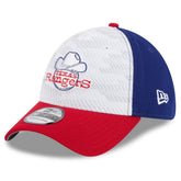 Royal/Red Texas Rangers New Era 2025 MLB Clubhouse 39THIRTY Flex Hat