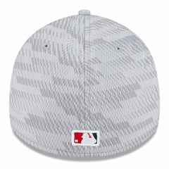 Gray Los Angeles Angels New Era 2025 MLB Clubhouse 39THIRTY Flex Hat