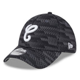 Black Chicago White Sox New Era 2025 MLB Clubhouse 39THIRTY Flex Hat