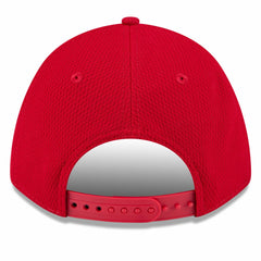 Red Los Angeles Angels New Era 2025 MLB Clubhouse 9FORTY Adjustable Hat