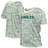 Women's Glam Game Floral Scoop Neck T-Shirt - Philadelphia Eagles T-shirts