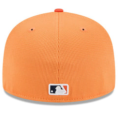 Orange Houston Astros New Era 2025 Spring Training 59FIFTY Fitted Hat