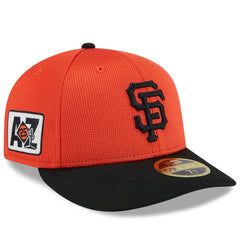 Orange/Black San Francisco Giants New Era 2025 Spring Training Low Profile 59FIFTY Fitted Hat