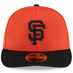 Orange/Black San Francisco Giants New Era 2025 Spring Training Low Profile 59FIFTY Fitted Hat