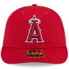 Red Los Angeles Angels New Era 2025 Spring Training Low Profile 59FIFTY Fitted Hat