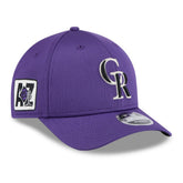Purple Colorado Rockies New Era 2025 Spring Training 9FORTY Adjustable Hat