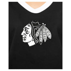 NHL Chicago Blackhawks New Era Women's Game Day Rhinestuds T-Shirt