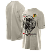 NHL Chicago Blackhawks New Era Goalie Mask T-Shirt