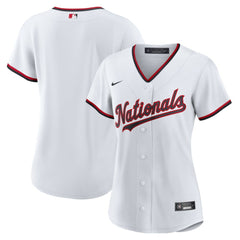 White Washington Nationals Nike Women's Home Replica 2.0 Jersey