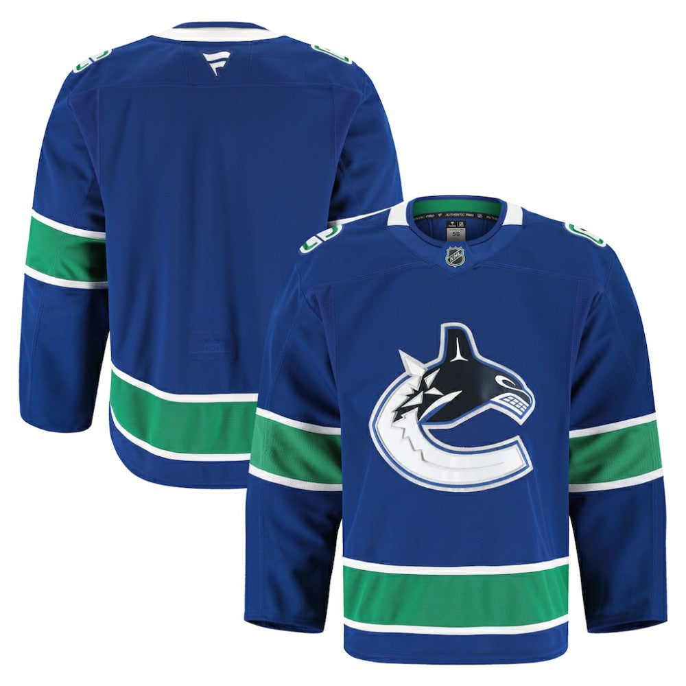 NHL Vancouver Canucks Fanatics Home Authentic Pro Jersey