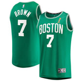 Fanatics Jaylen Brown Boston Celtics 2024 NBA Finals Champions Fast Break Replica Player Jersey
