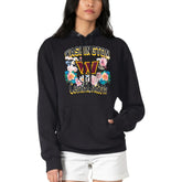 G-III 4Her by Carl Banks Women's Flowers Team Logo Graphic Fleece Pullover Hoodie - Washington Commanders Hoodies