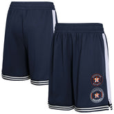 Navy Houston Astros Youth Infielder Shorts