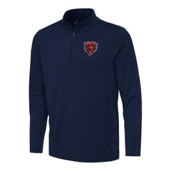 Antigua Reprocess Quarter-Zip Top - Chicago Bears Tops