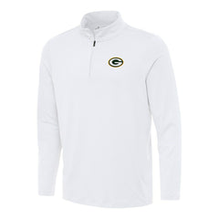 Antigua Reprocess Quarter-Zip Top - Green Bay Packers Tops