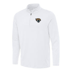 Antigua Reprocess Quarter-Zip Top - Jacksonville Jaguars Tops
