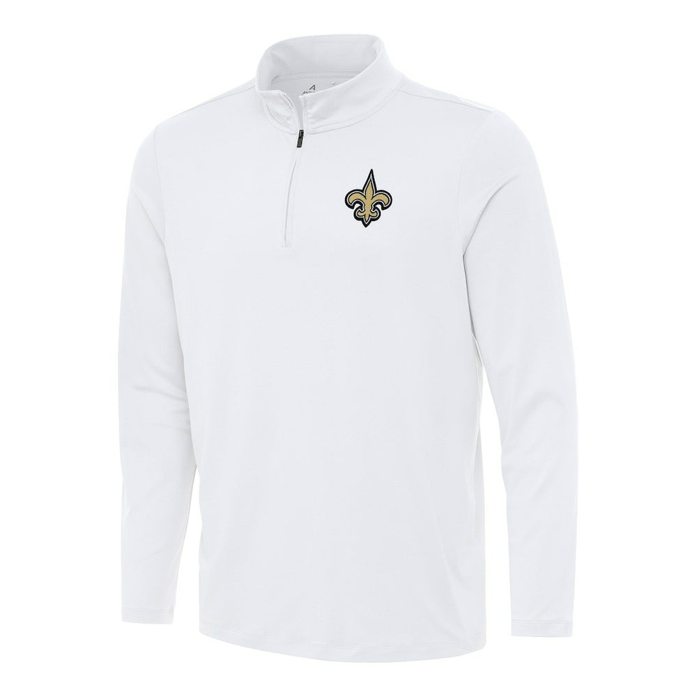 Antigua Reprocess Quarter-Zip Top - New Orleans Saints Tops