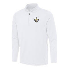 Antigua Reprocess Quarter-Zip Top - New Orleans Saints Tops