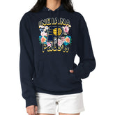 Indiana Pacers G-III 4Her by Carl Banks Women's Flowers Team Logo Graphic Fleece Pullover Hoodie