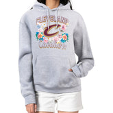 Cleveland Cavaliers G-III 4Her by Carl Banks Women's Flowers Team Logo Graphic Fleece Pullover Hoodie sale
