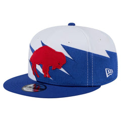 Throwback Jagged 9FiFTY Snapback Hat - Buffalo Bills Hats