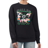 NHL Dallas Stars G-III 4Her by Carl Banks Women's Flower Logo Pullover Sweatshirt