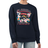NHL Florida Panthers G-III 4Her by Carl Banks Women's Flower Logo Pullover Sweatshirt