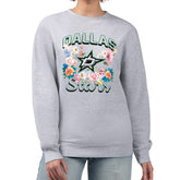 NHL Dallas Stars G-III 4Her by Carl Banks Women's Flower Logo Pullover Sweatshirt