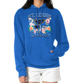 NHL St. Louis Blues G-III 4Her by Carl Banks Women's Flower Logo Pullover Hoodie