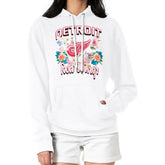 NHL Detroit Red Wings G-III 4Her by Carl Banks Women's Flower Logo Pullover Hoodie