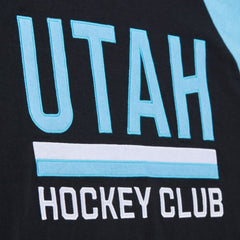 NHL Utah Hockey Club Mitchell & Ness Legendary Slub Long Sleeve Raglan T-Shirt