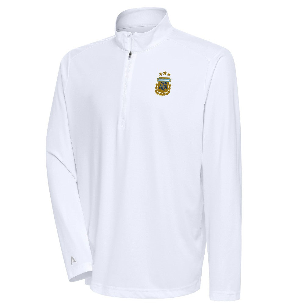 Argentina National Team Antigua Tribute Quarter-Zip Pullover Top