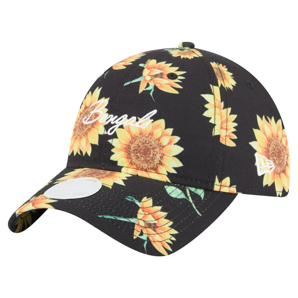 Women's Adventure Sunflower 9TWENTY Adjustable Hat - Cincinnati Bengals Hats