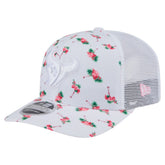 Adventure Flamingo Pattern 9SEVENTY Stretch-Snap Hat - Houston Texans Hats