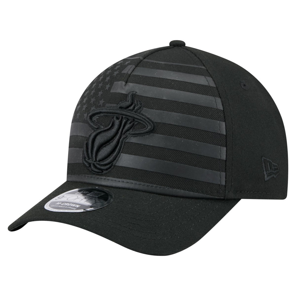 New Era Miami Heat Game Day Flag A-Frame 9FORTY Adjustable Hat