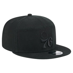 New Era Philadelphia 76ers Adventure Canvas Split Panel 9FIFTY Snapback Hat