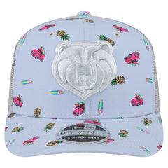 New Era Memphis Grizzlies Adventure Aloha Pattern 9SEVENTY Stretch-Snap Hat