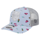 New Era Sacramento Kings Adventure Aloha Pattern 9SEVENTY Stretch-Snap Hat