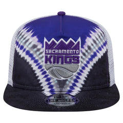 New Era Sacramento Kings Throwback Dye Golfer Snapback Hat