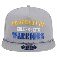 New Era Golden State Warriors Throwback Property Of Golfer Snapback Hat sale