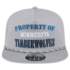 New Era Minnesota Timberwolves Throwback Property Of Golfer Snapback Hat