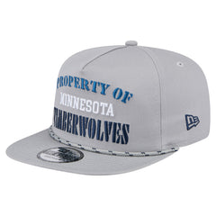 New Era Minnesota Timberwolves Throwback Property Of Golfer Snapback Hat