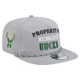 New Era Milwaukee Bucks Throwback Property Of Golfer Snapback Hat