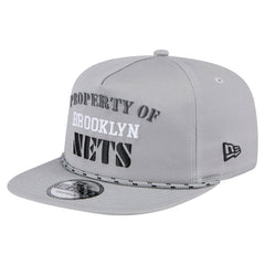 New Era Brooklyn Nets Throwback Property Of Golfer Snapback Hat