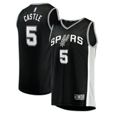Fanatics Stephon Castle San Antonio Spurs Youth 2024 NBA Draft Fast Break Player Jersey