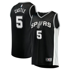 Fanatics Stephon Castle San Antonio Spurs Youth 2024 NBA Draft Fast Break Player Jersey