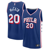 Fanatics Jared McCain Philadelphia 76ers 2024 NBA Draft Fast Break Player Jersey