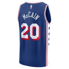 Fanatics Jared McCain Philadelphia 76ers 2024 NBA Draft Fast Break Player Jersey